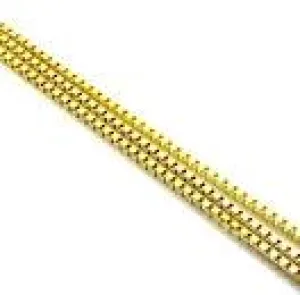 10K Yellow Gold 18" Light Weight Box Link Chain