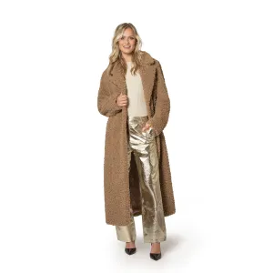 12 New teddy coat | Dark latte