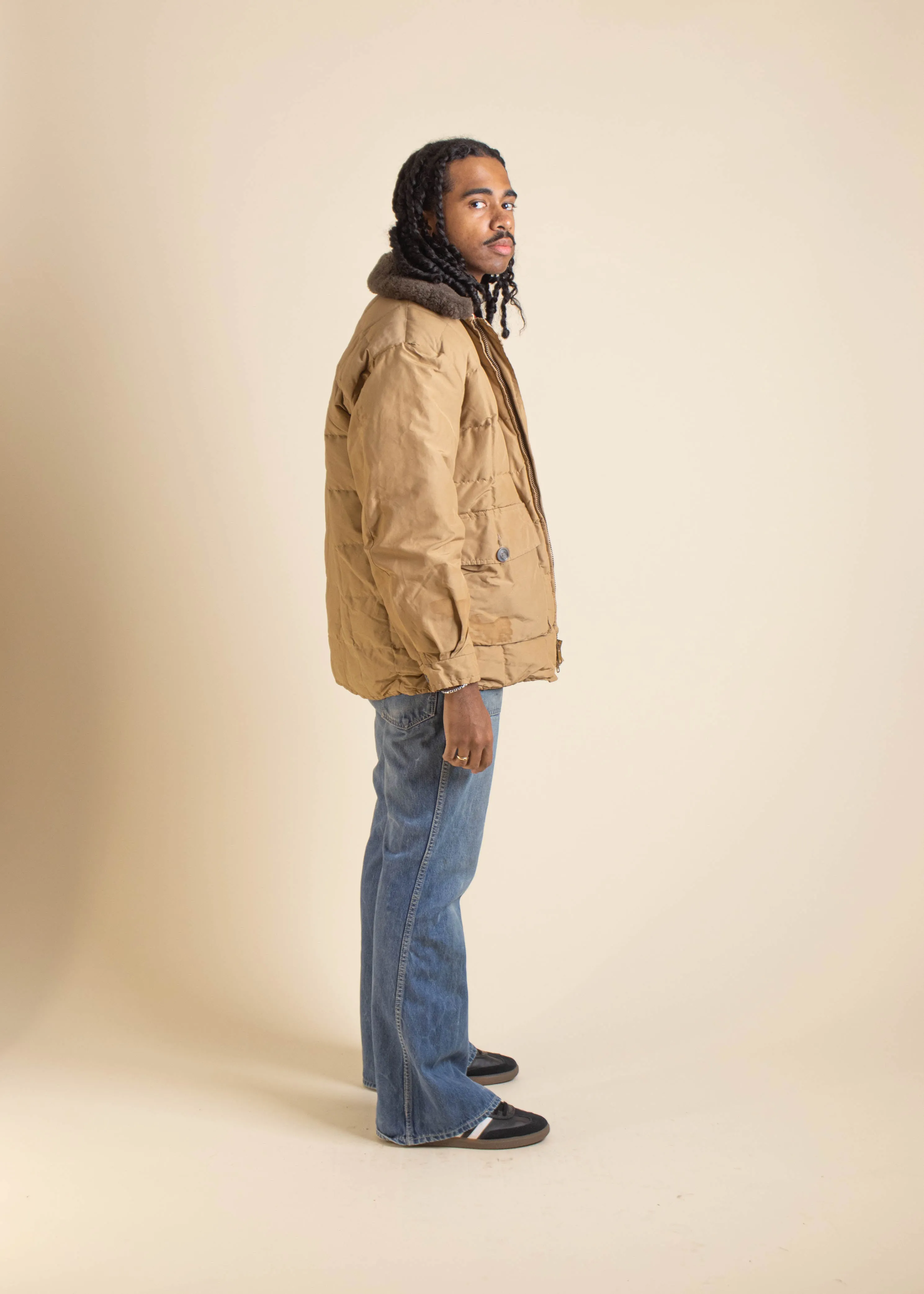 1980s Eddie Bauer Goose Down Parka Jacket Size M/L