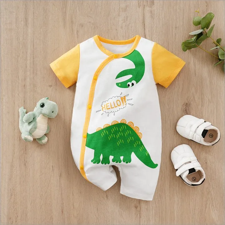 Baby's Short Sleeve Fashion Design Onesie (3 Designs)