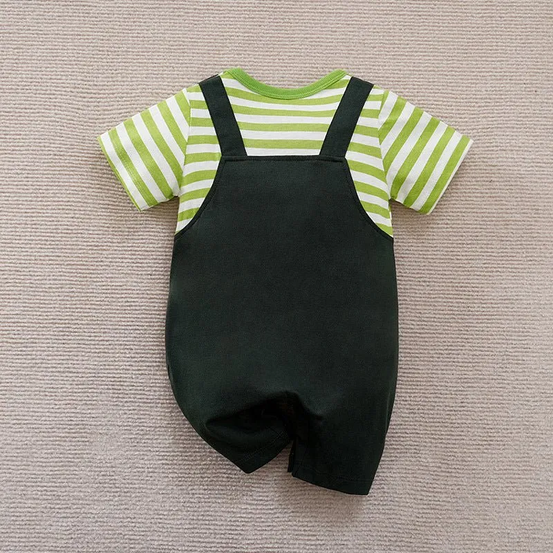 Baby's Short Sleeve Fashion Design Onesie (3 Designs)