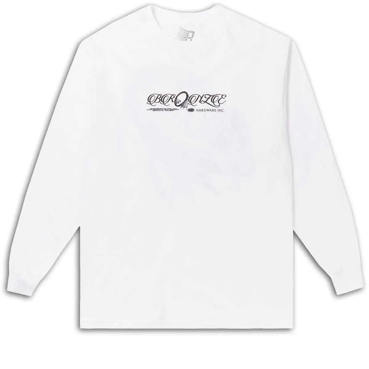 Bronze 56k RCA Cords Long Sleeve T-Shirt - White