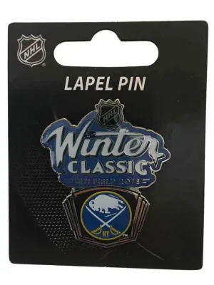 Buffalo Sabres 2018 NHL Winter Classic 10th Anniversary Citi Field Lapel Pin