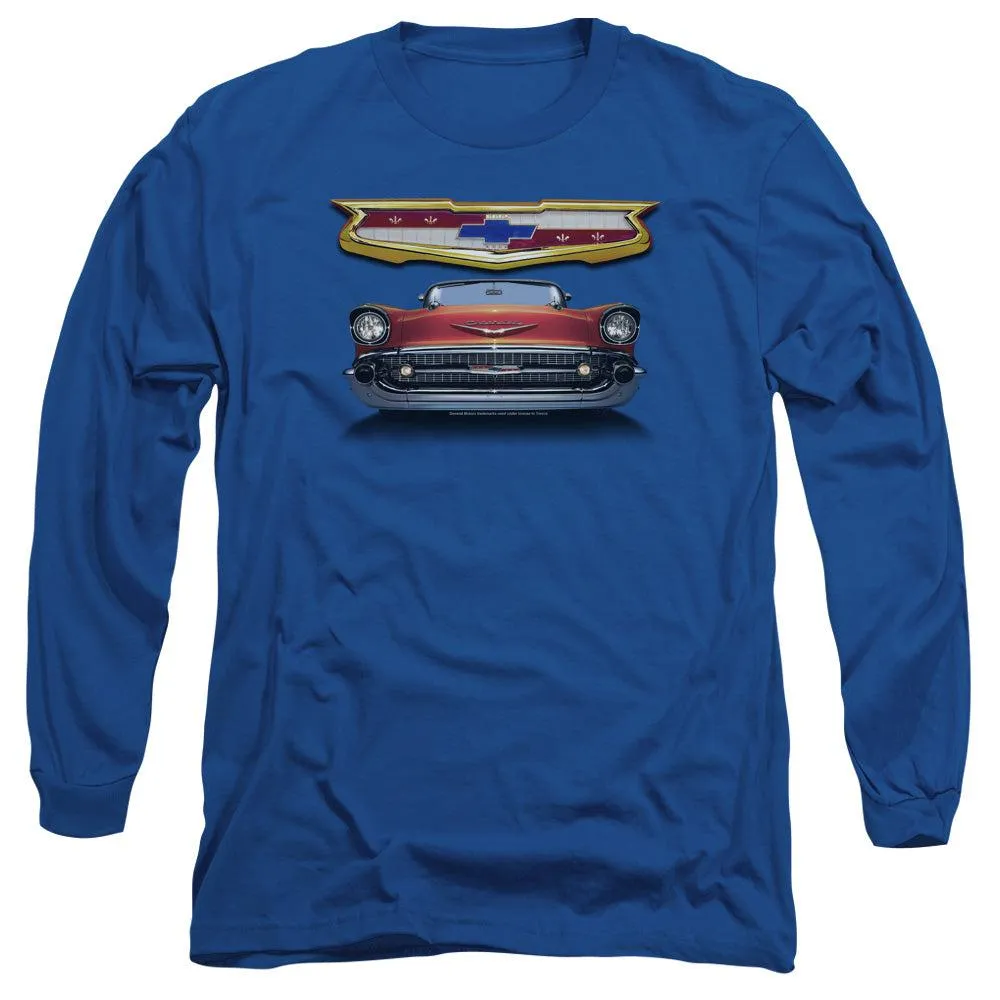 Chevrolet 1957 Bel Air Grille Long-Sleeve T-Shirt