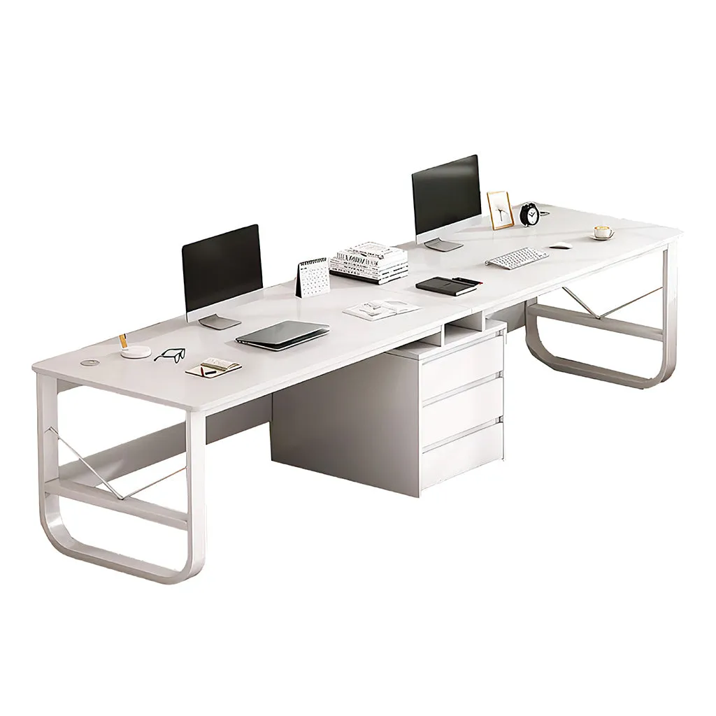 Classic Office Desk Furniture Storage Cabinet Writing Desk Spacious and Practical YGZ-1093