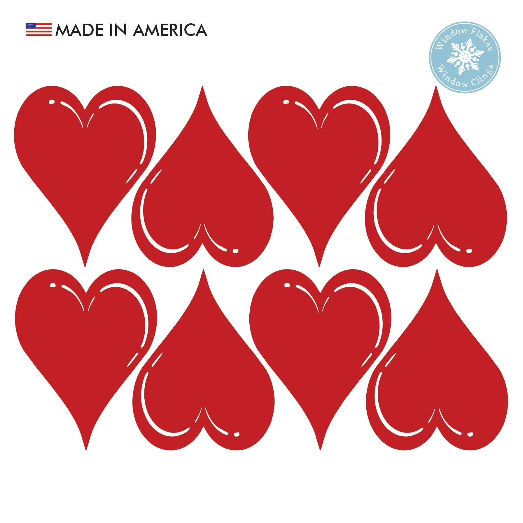 Classic Valentine Hearts
