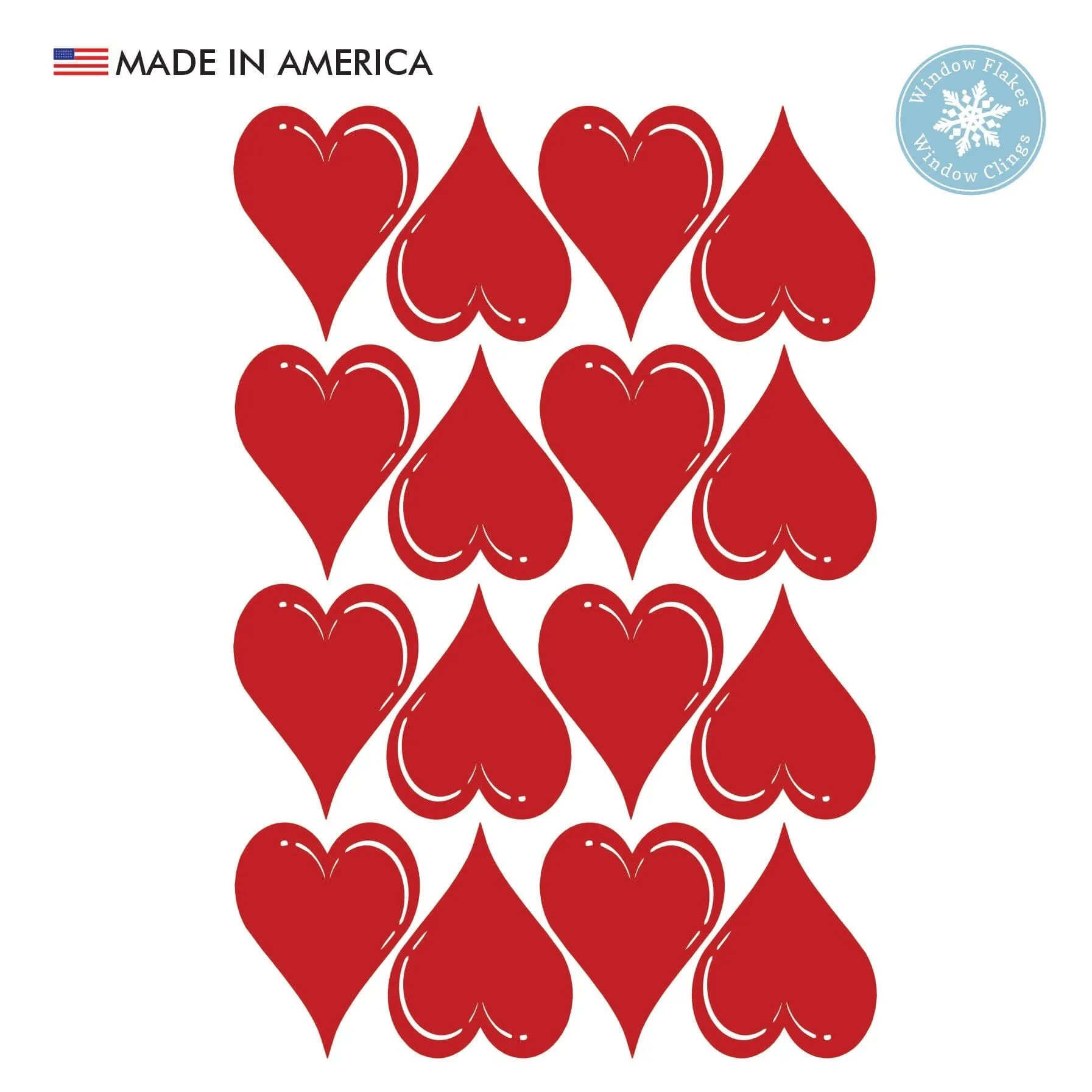 Classic Valentine Hearts