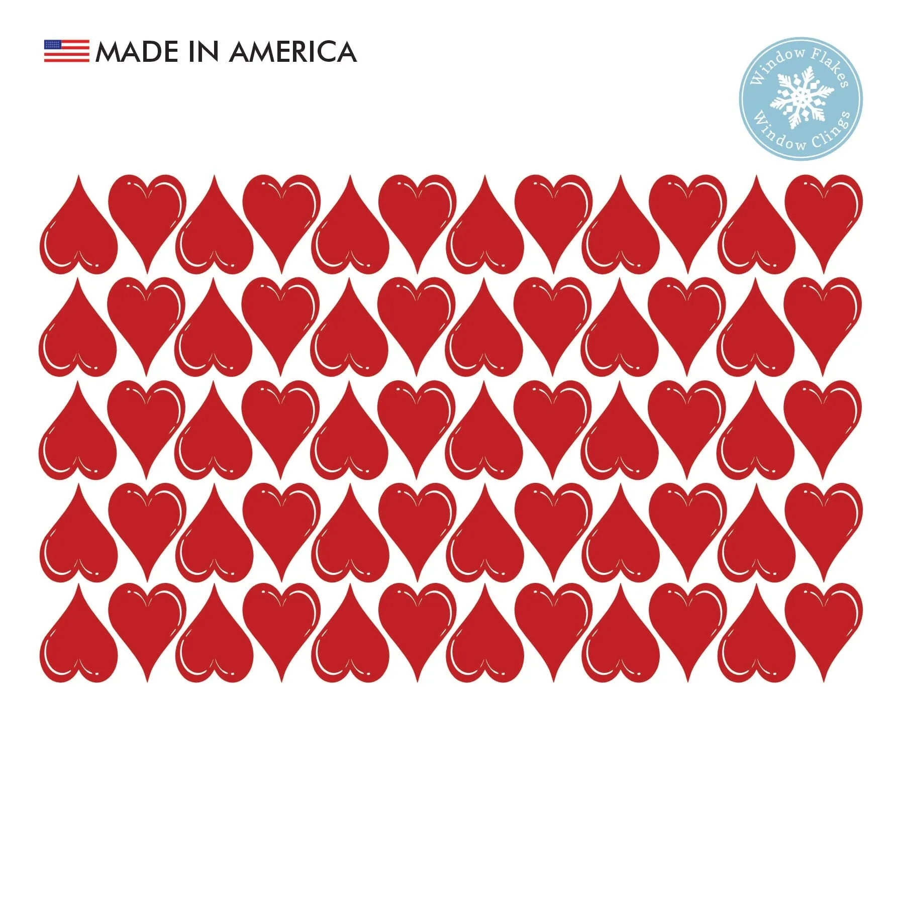 Classic Valentine Hearts