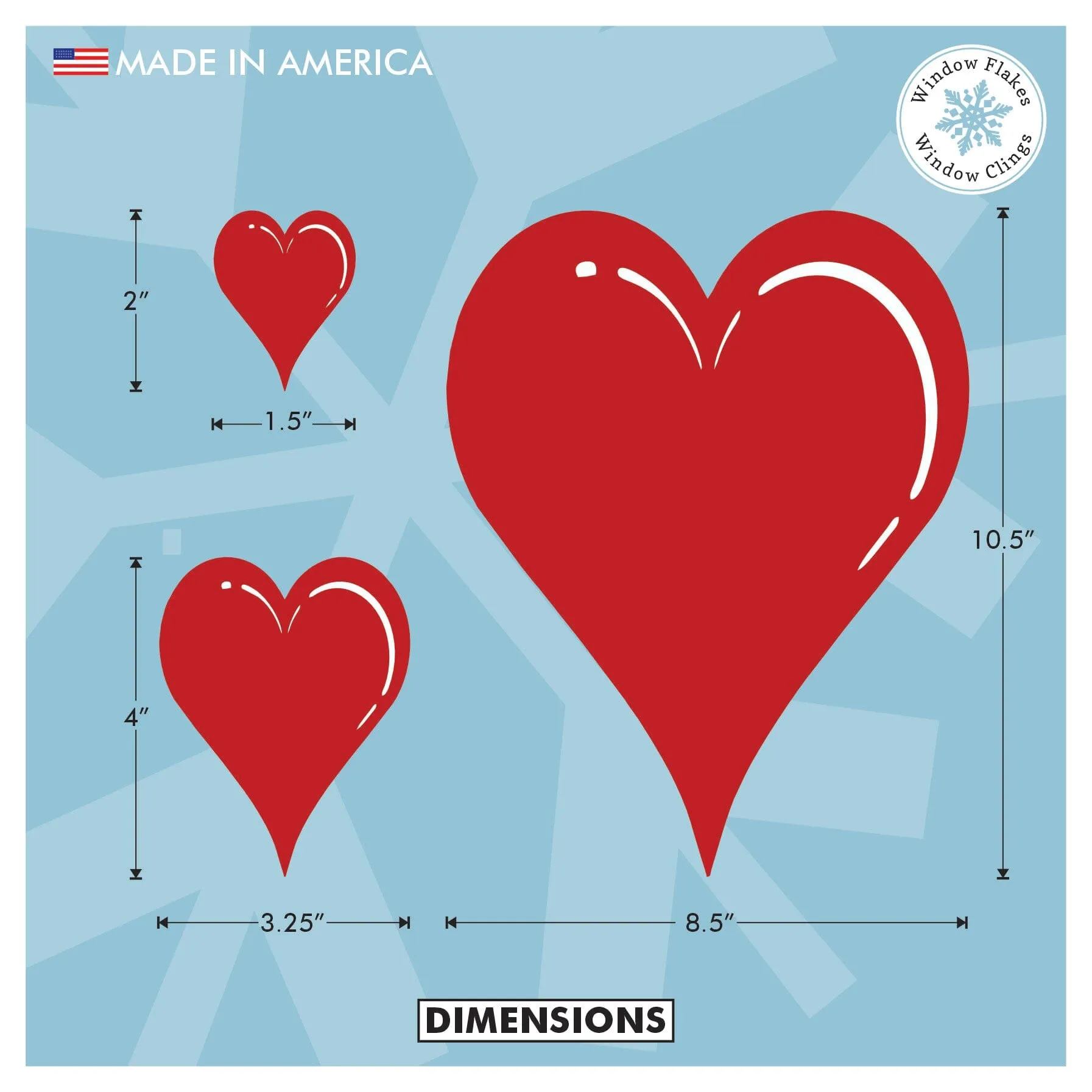 Classic Valentine Hearts