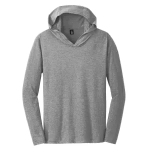 District Made Men's Grey Frost Perfect Tri Long Sleeve Hoodie