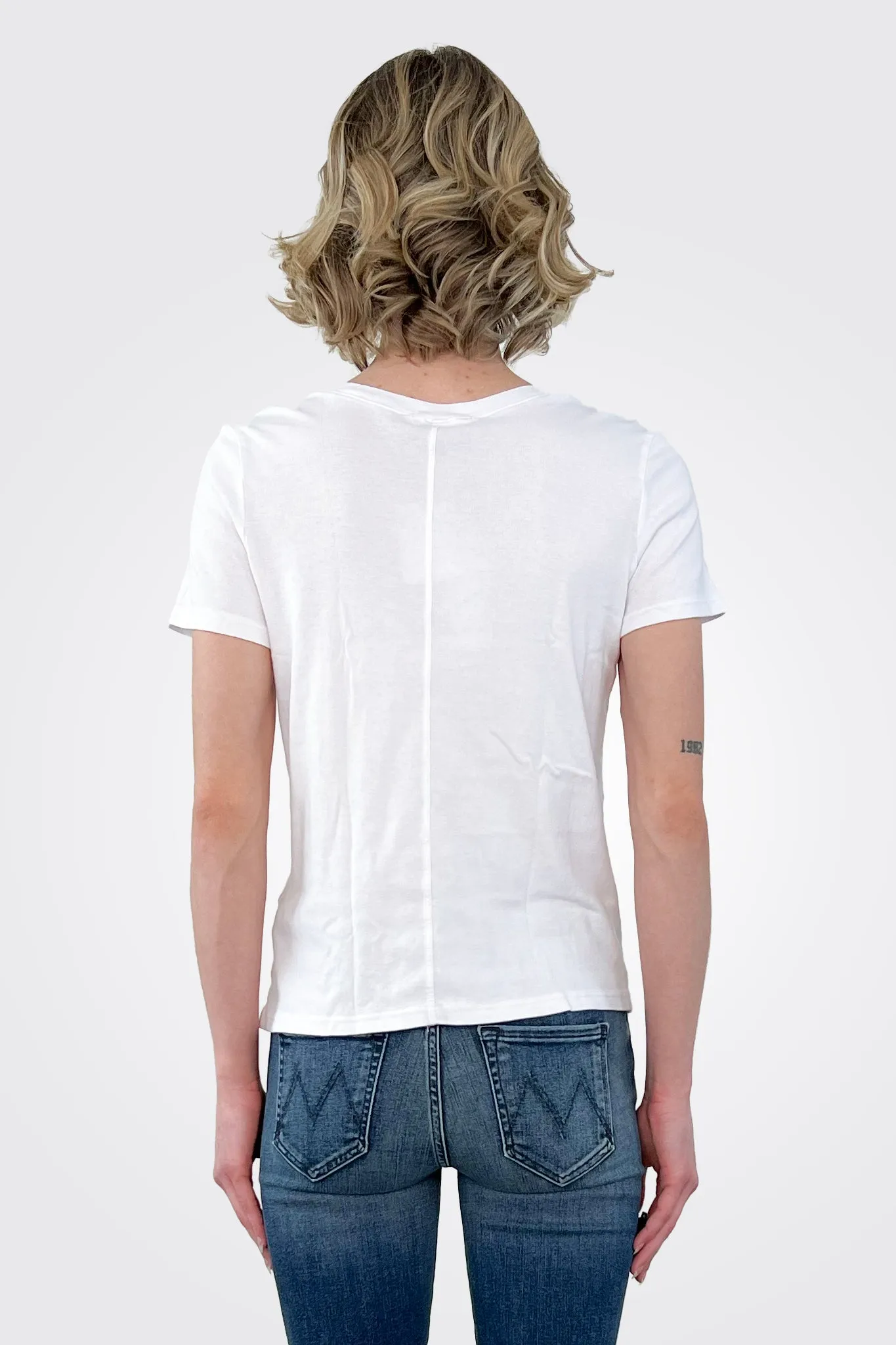 Dylan Classic V Tee - White