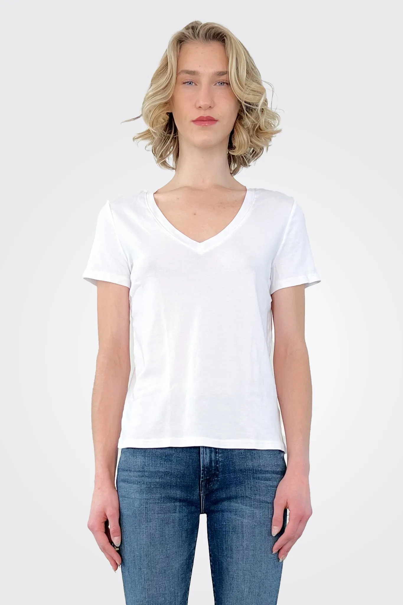 Dylan Classic V Tee - White