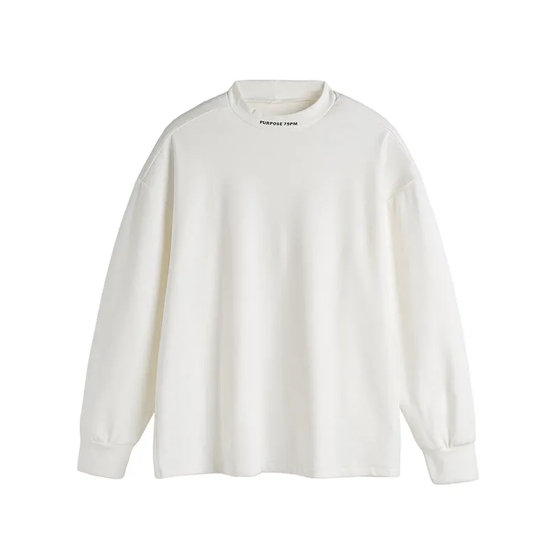 Faire Echo oversized crewneck long-sleeve Shirt