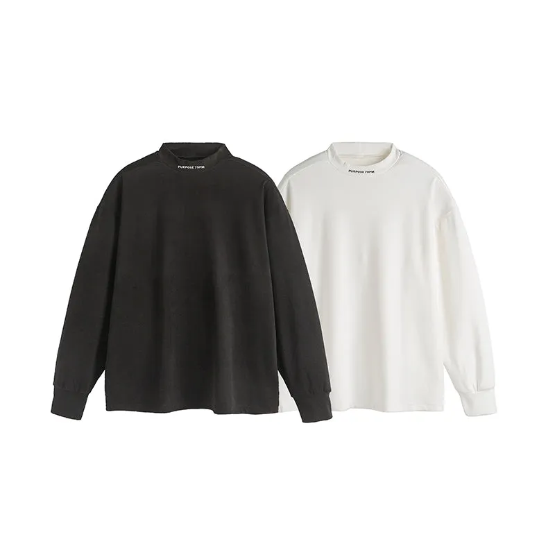 Faire Echo oversized crewneck long-sleeve Shirt