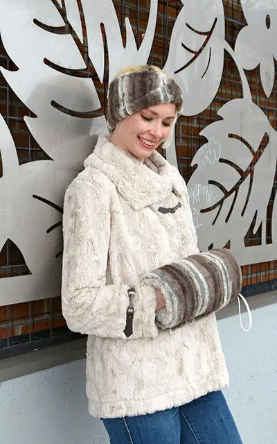 Headband - Plush Faux Fur in Willows Grove