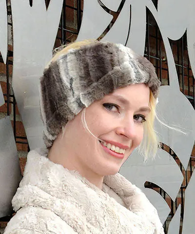 Headband - Plush Faux Fur in Willows Grove