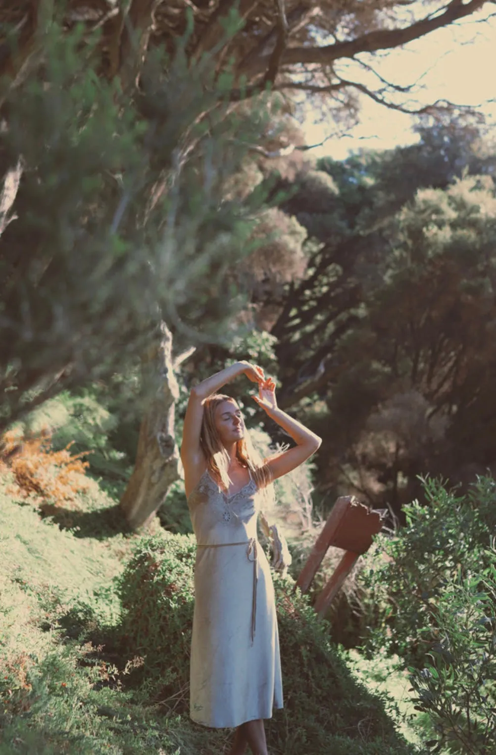 Hendrix Midi Dress - Champagne