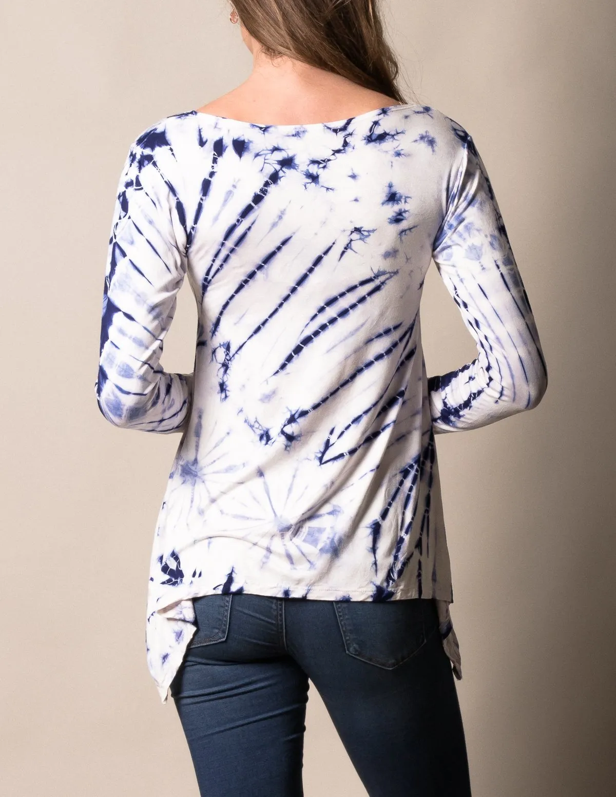 Indigo Tie-Dye Tunic