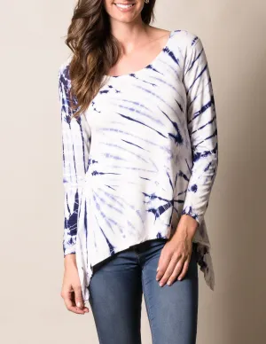 Indigo Tie-Dye Tunic