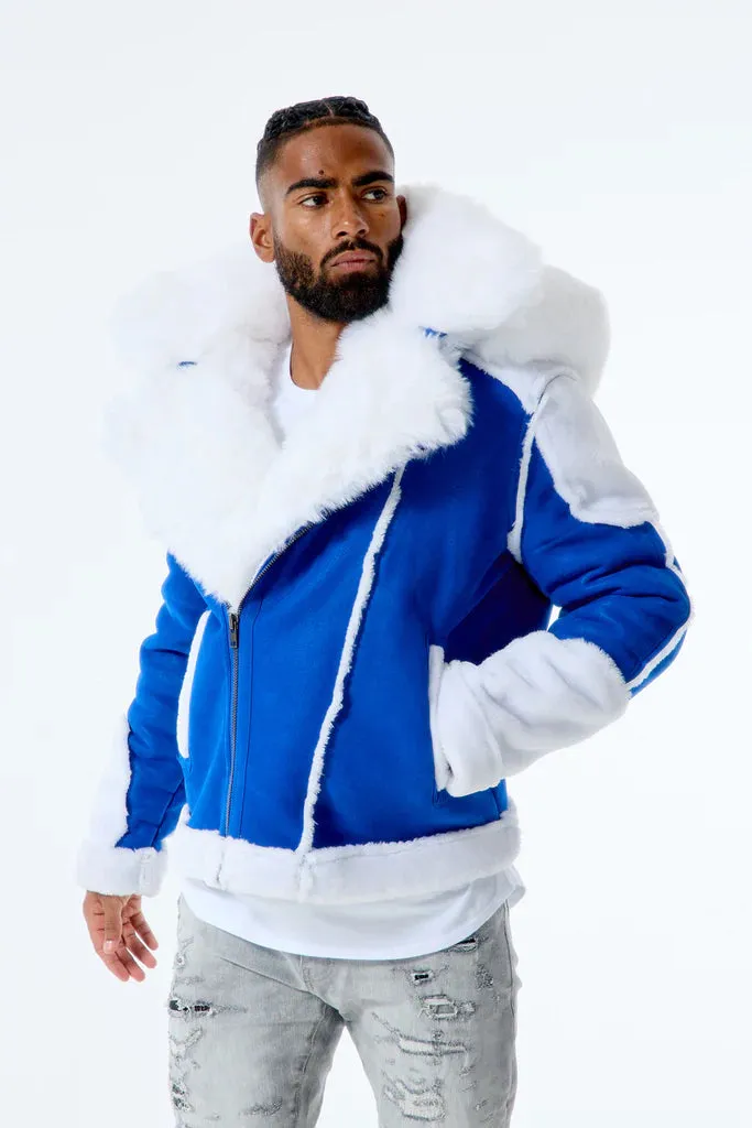 Jordan Craig - El Jefe Shearling Moto Jacket - Cognac (91590)