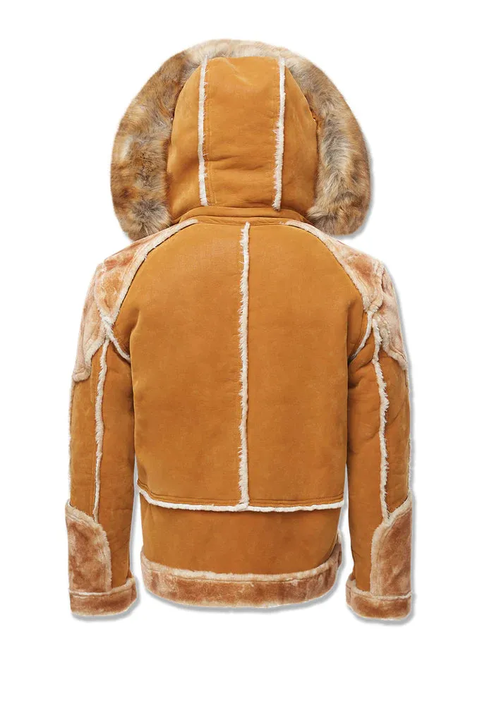 Jordan Craig - El Jefe Shearling Moto Jacket - Cognac (91590)