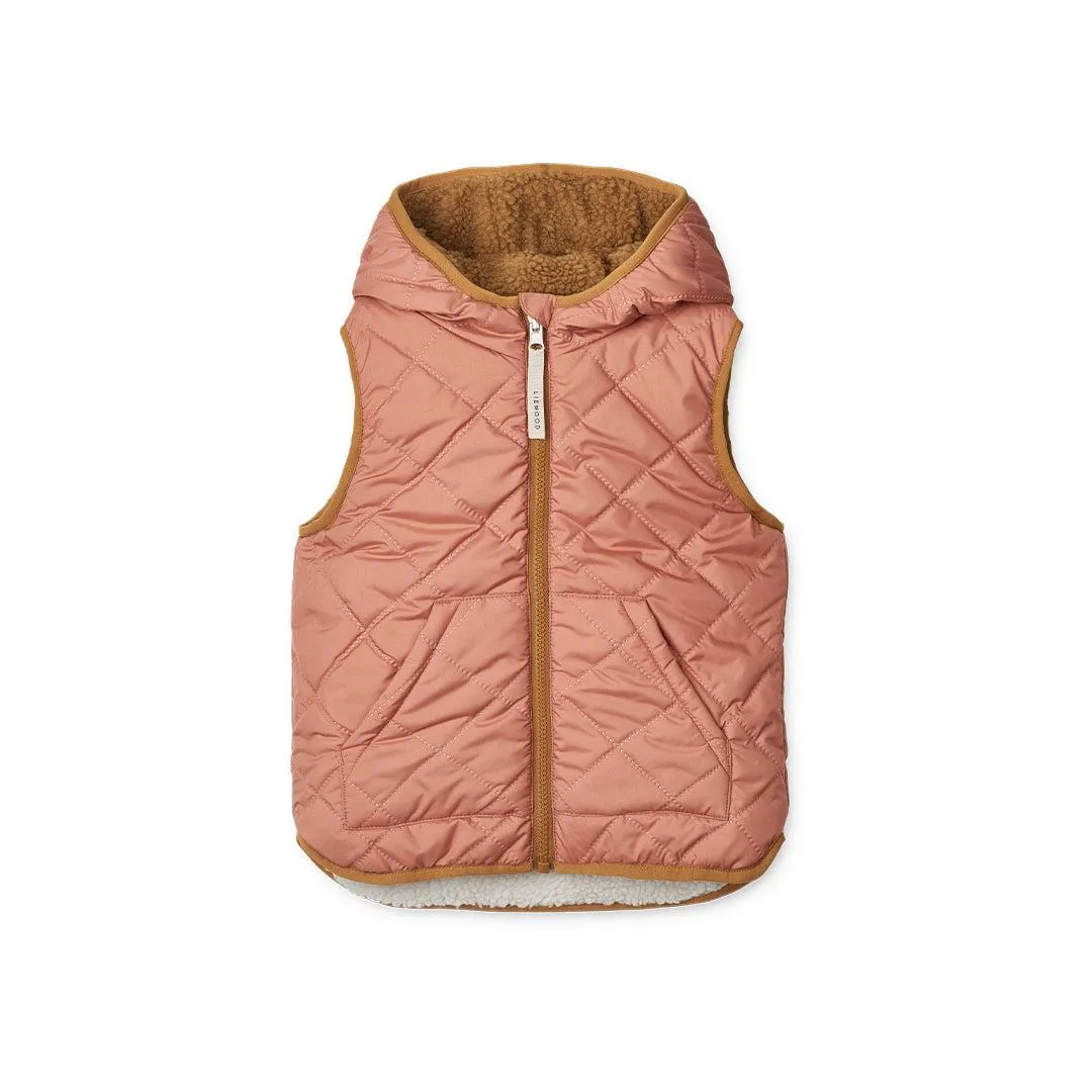 Liewood Diana Reversible Vest - Tuscany Rose Mix