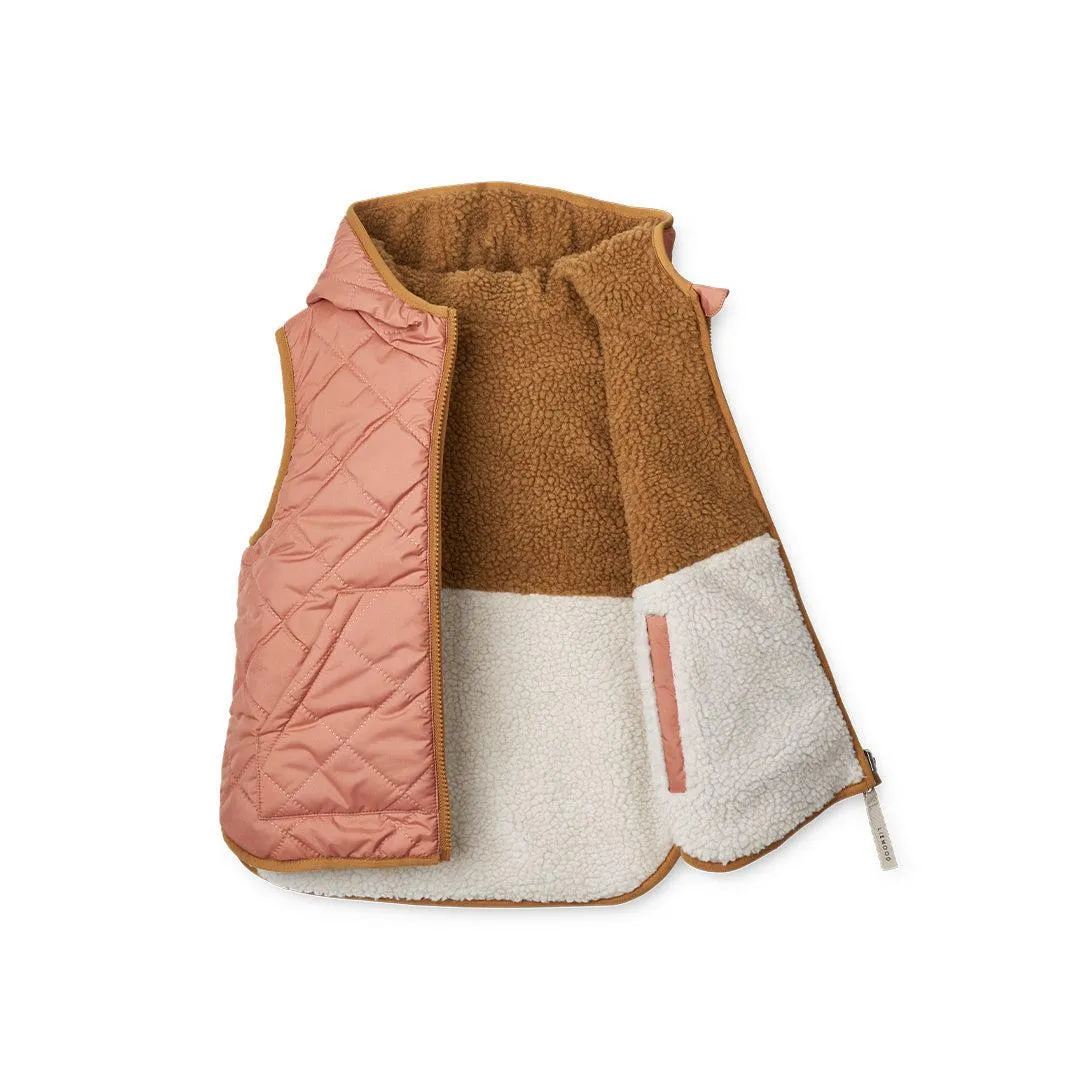 Liewood Diana Reversible Vest - Tuscany Rose Mix