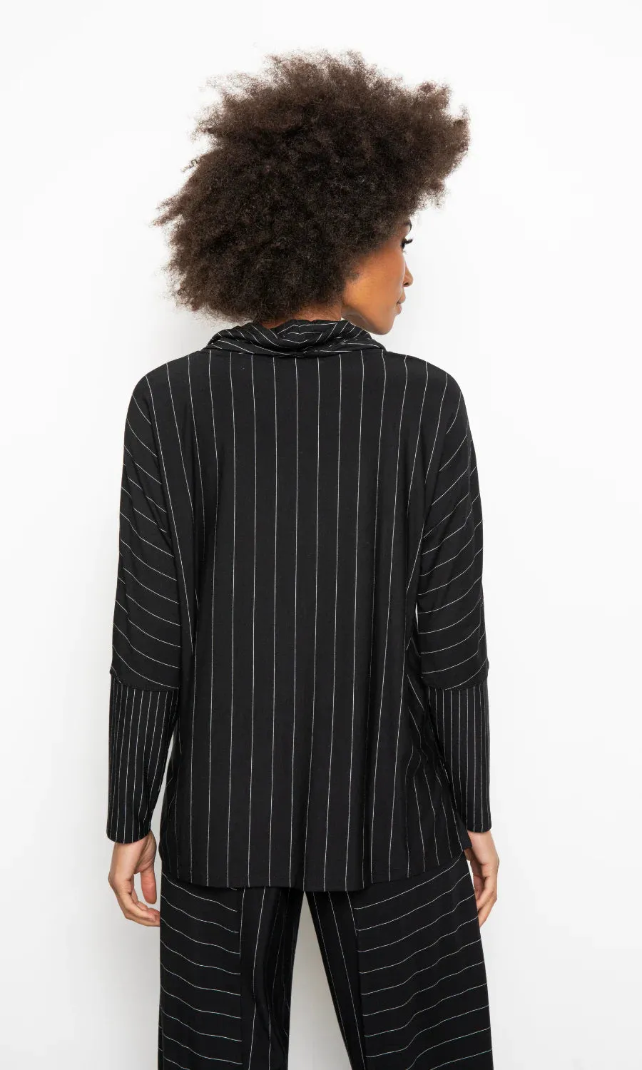LIV BY HABITAT 145035 Pin Striped Stretch Tunic