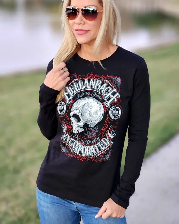 Living Fast Dying Pretty Long Sleeve