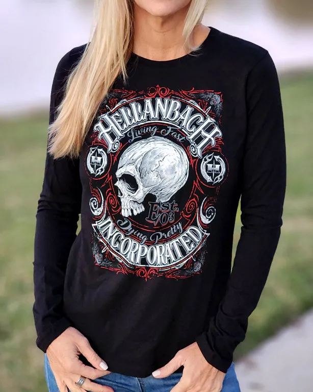 Living Fast Dying Pretty Long Sleeve