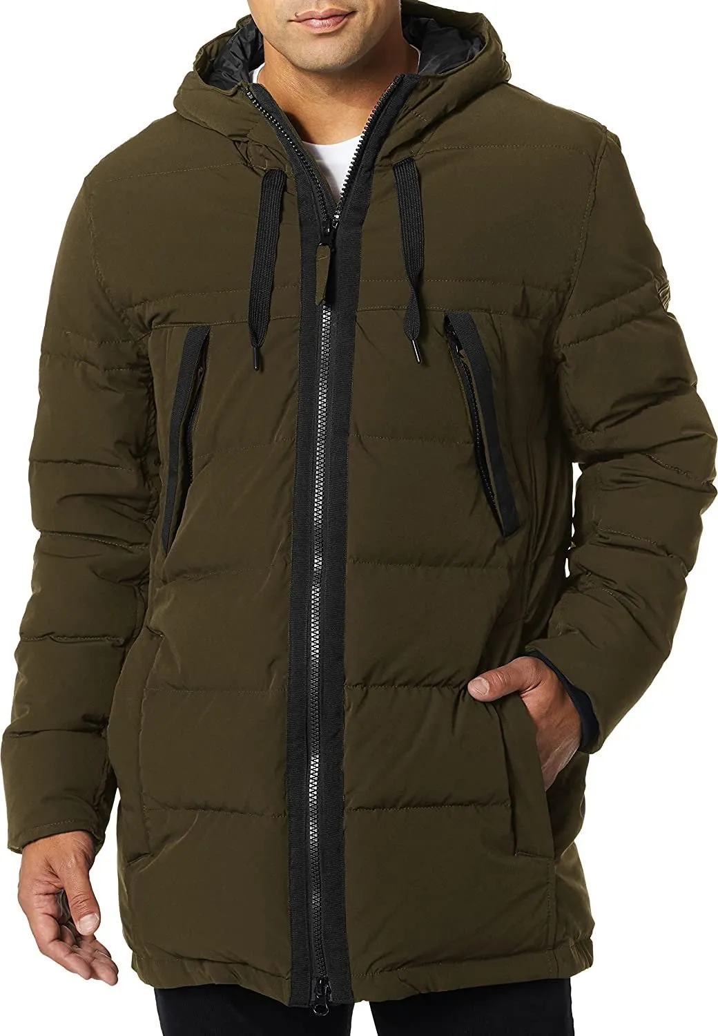 Marc New York by Andrew Marc mens Holden Hooded Parka Jacket