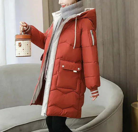 Marlies Puffer Parka | Lange warme winterjas voor dames