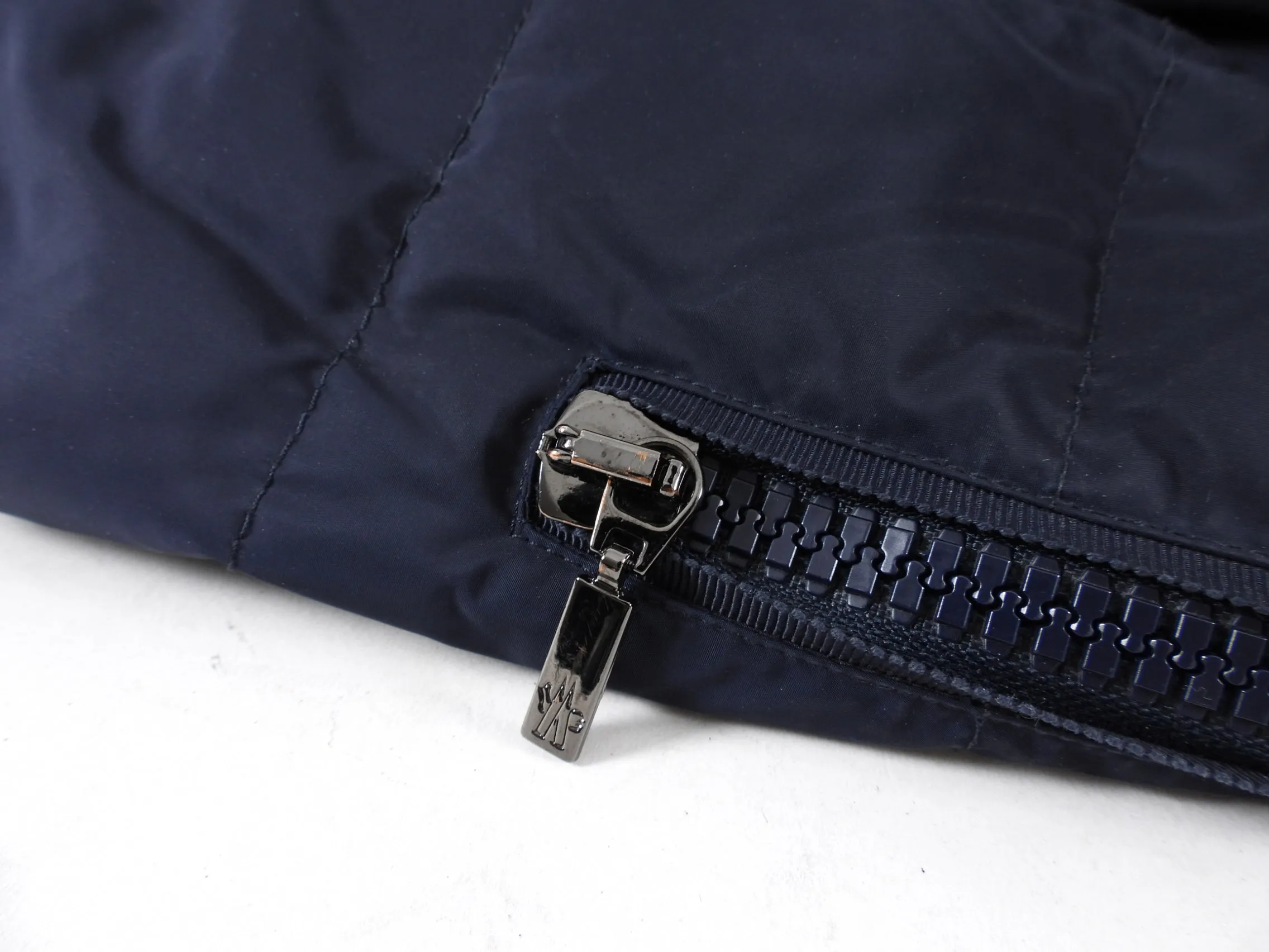 Moncler Midnight Navy Gerboise Down Filled Puffer Coat - S