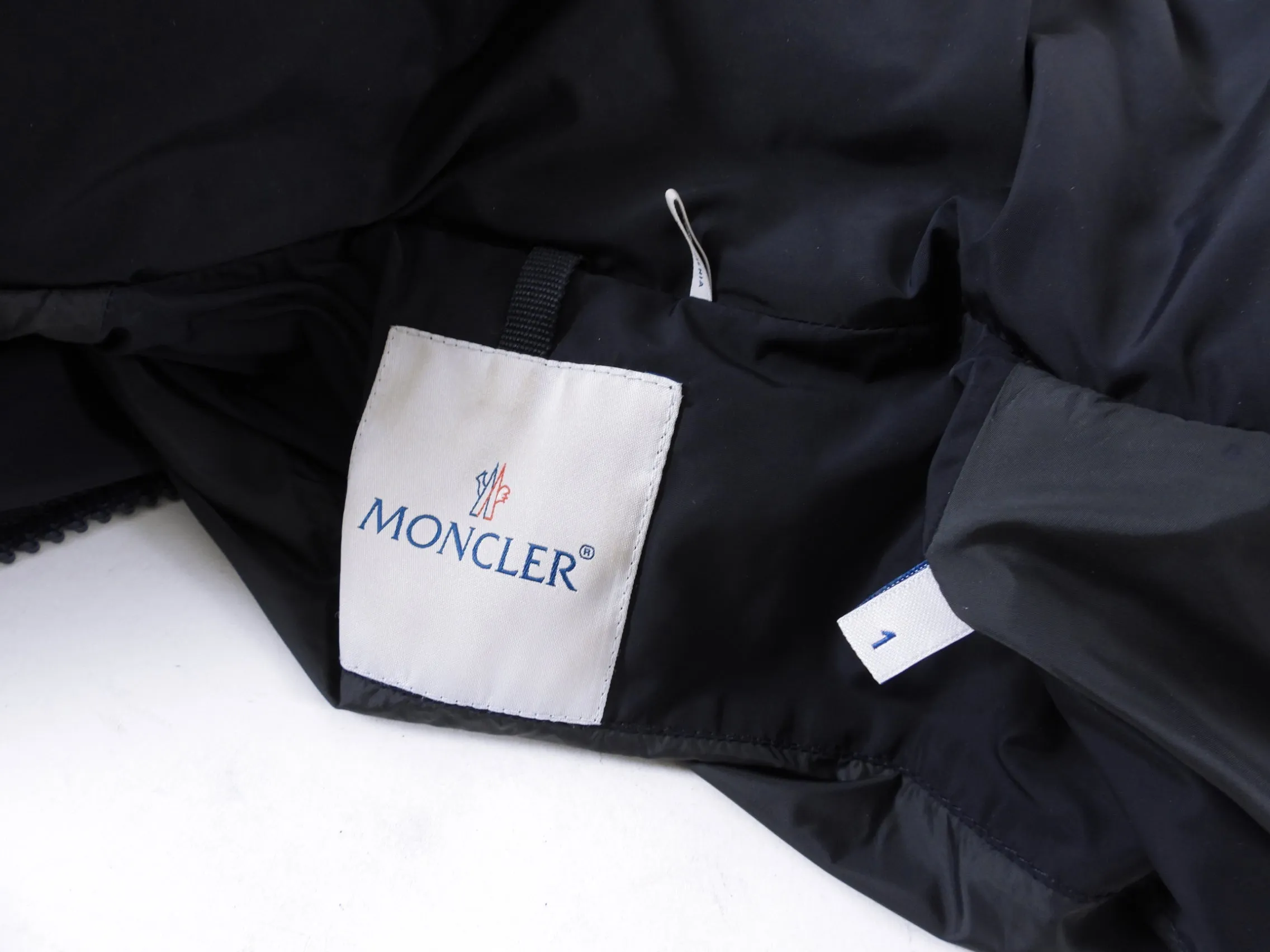 Moncler Midnight Navy Gerboise Down Filled Puffer Coat - S