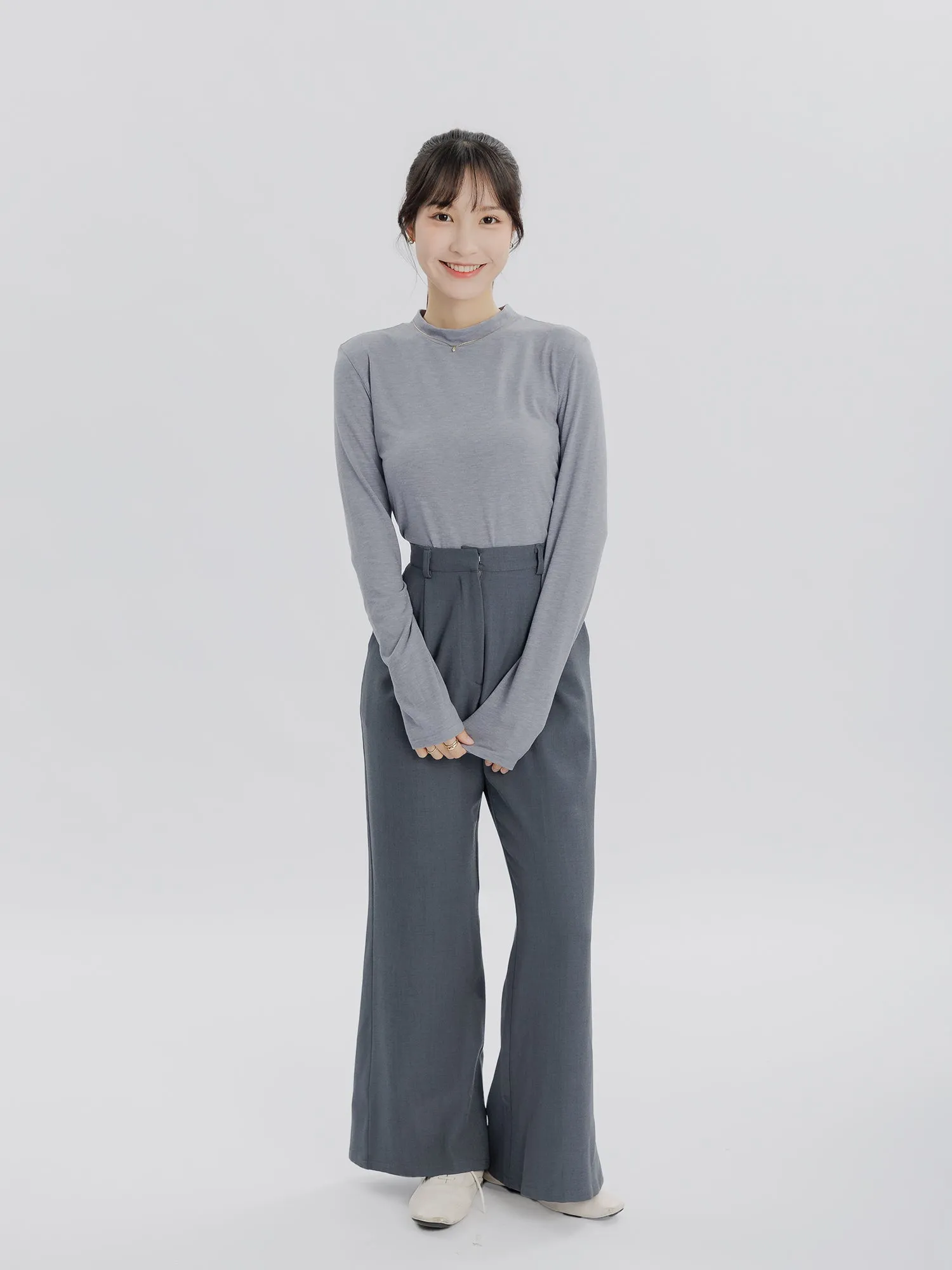 Natalie High Neck Soft Top