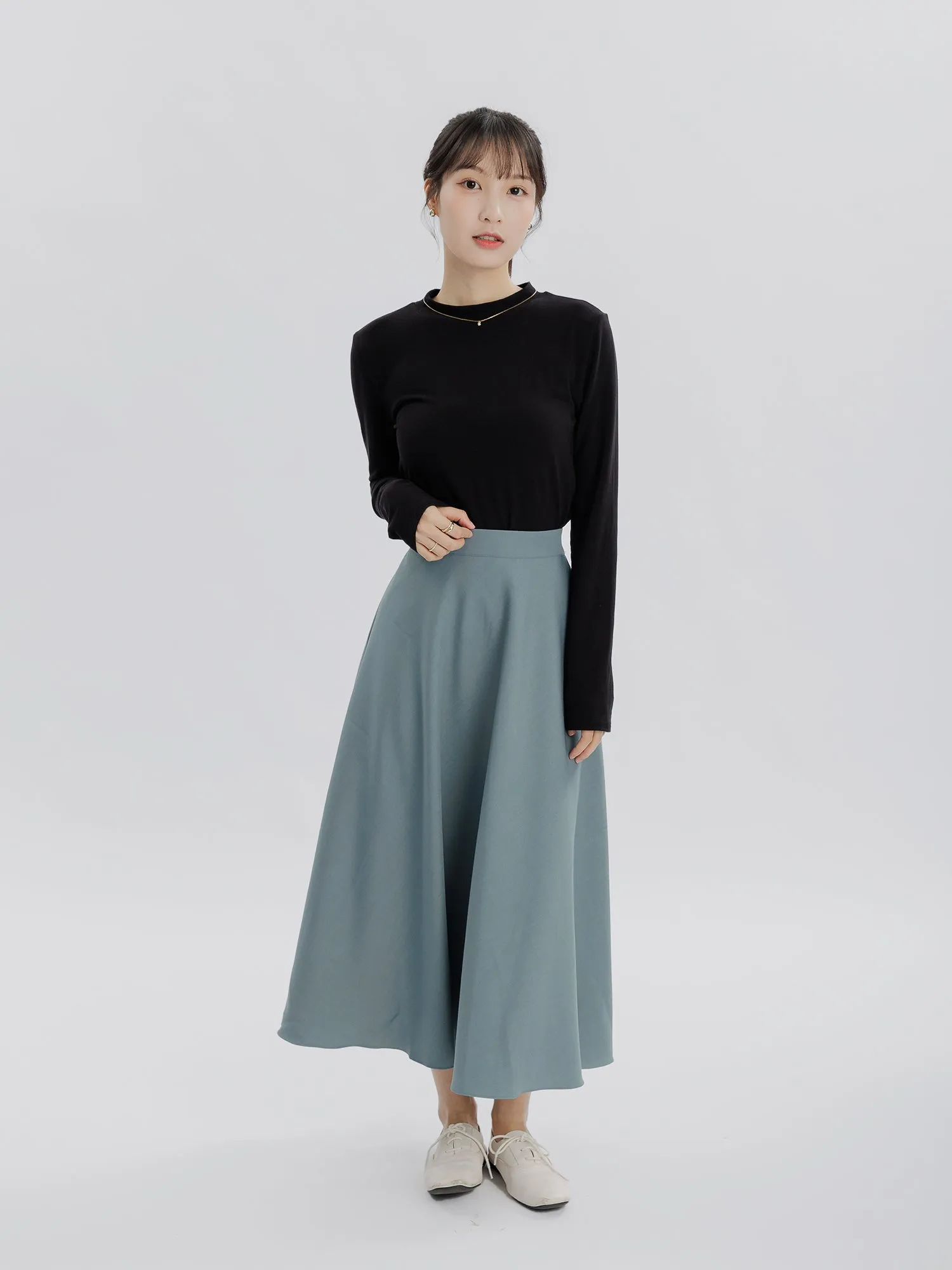 Natalie High Neck Soft Top