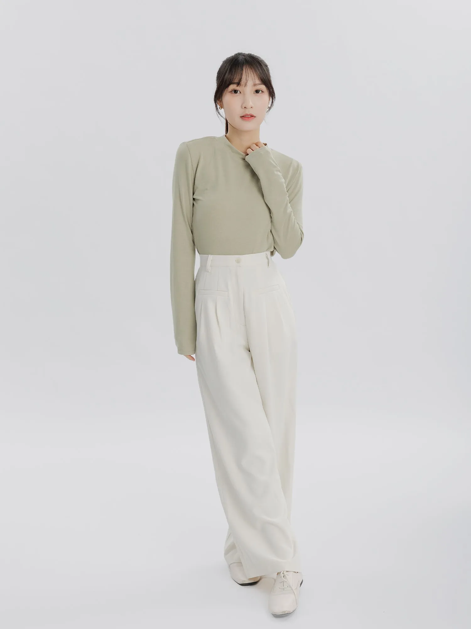 Natalie High Neck Soft Top