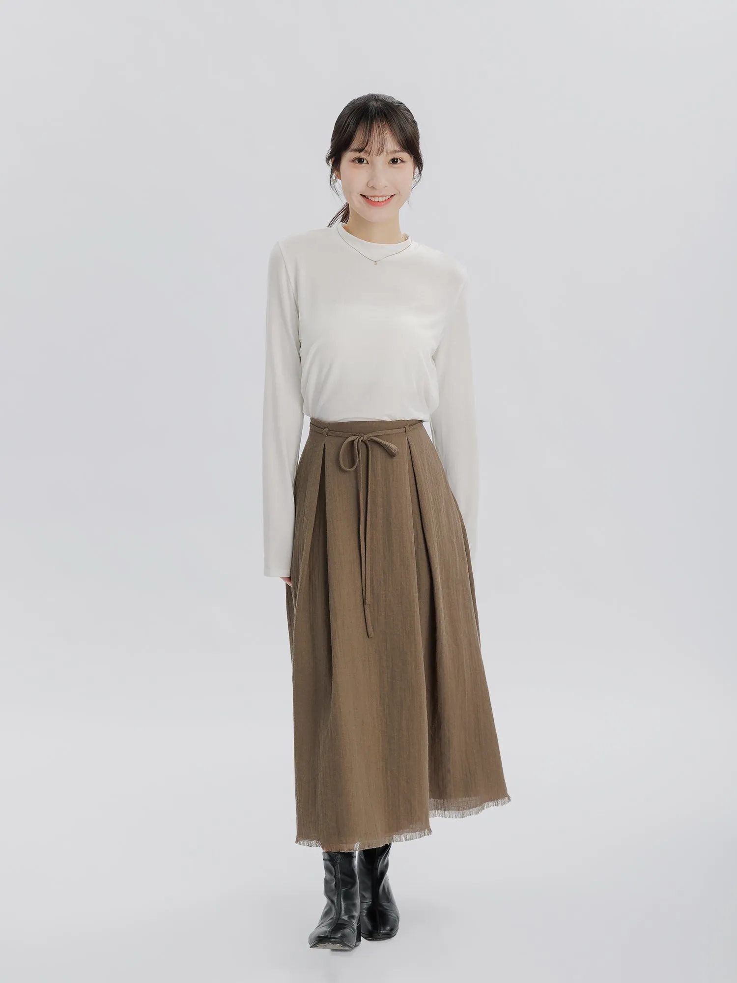 Natalie High Neck Soft Top