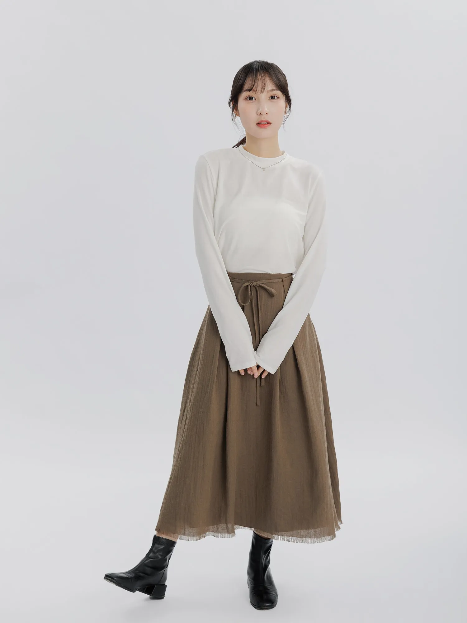 Natalie High Neck Soft Top