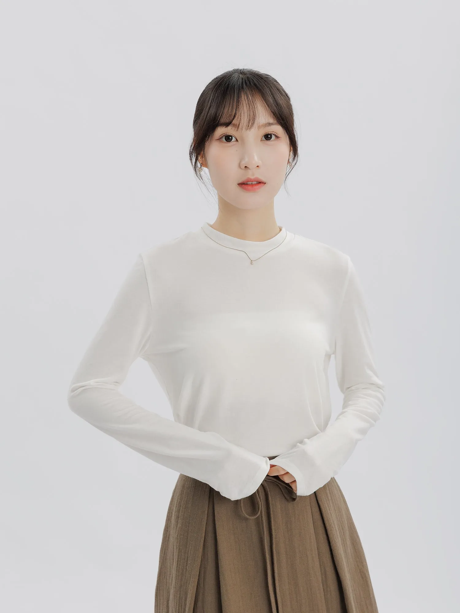 Natalie High Neck Soft Top