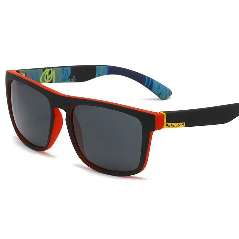 New Fashion Guys Sun Glasses Polarized Sunglasses Men Classic Design Mirror Fashion Square Ladies Sunglasses Men Cycling