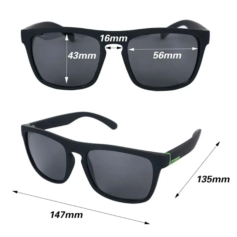 New Fashion Guys Sun Glasses Polarized Sunglasses Men Classic Design Mirror Fashion Square Ladies Sunglasses Men Cycling