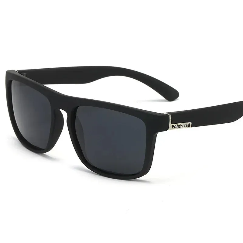 New Fashion Guys Sun Glasses Polarized Sunglasses Men Classic Design Mirror Fashion Square Ladies Sunglasses Men Cycling