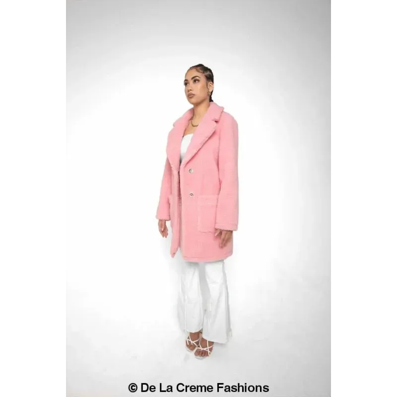 Oversized Teddy Coat