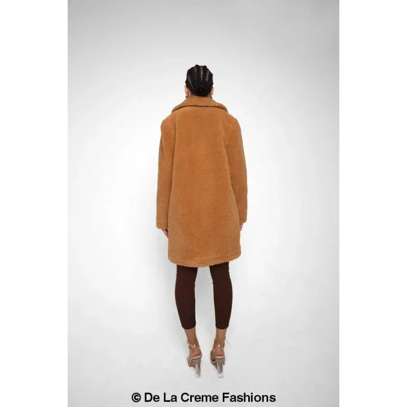 Oversized Teddy Coat