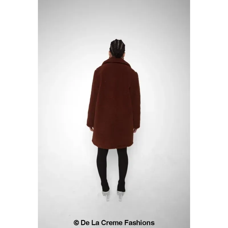 Oversized Teddy Coat