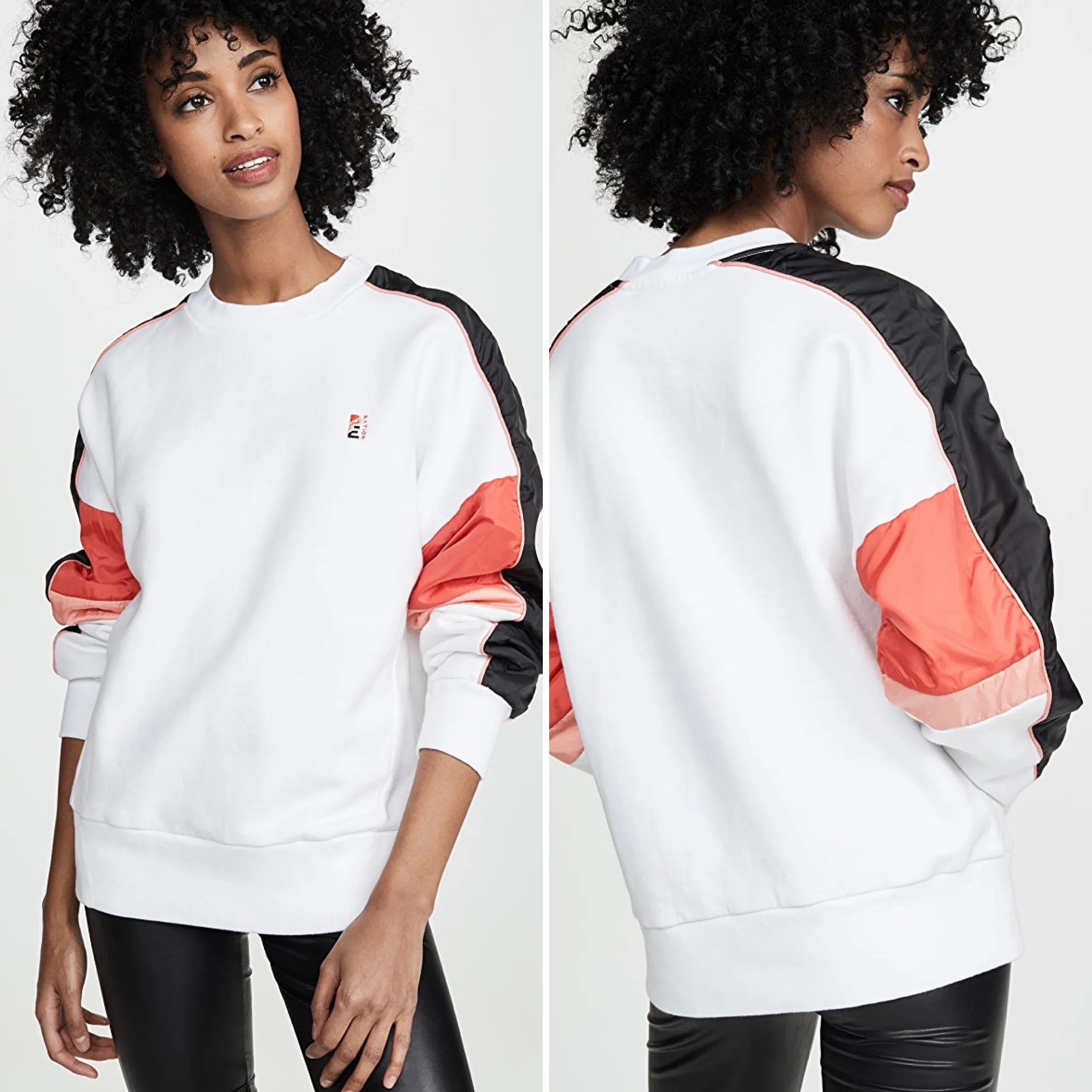 P.E NATION Five Star Sweatshirt NWT Large