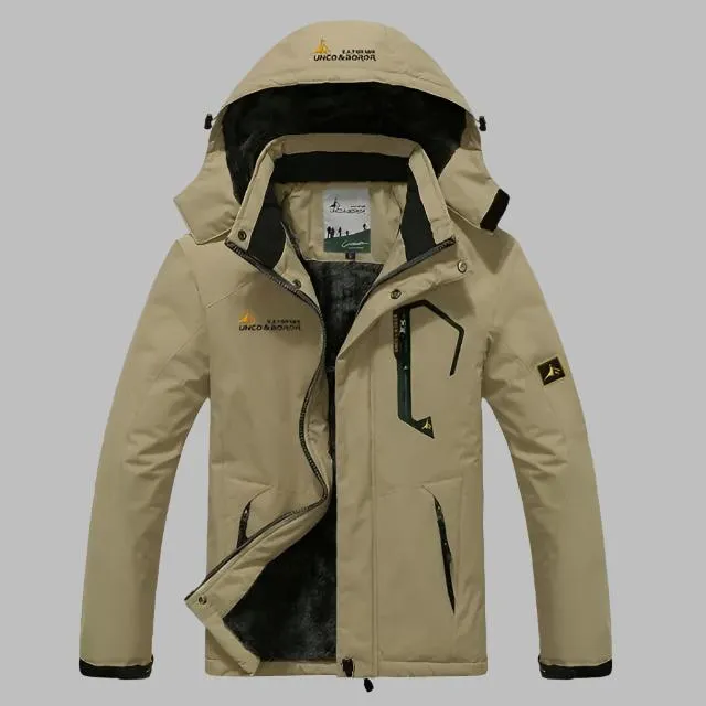 PeakPro Parka | Warmer wasserdichter Wintermantel für Herren mit Fleecefutter für Bergabenteuer