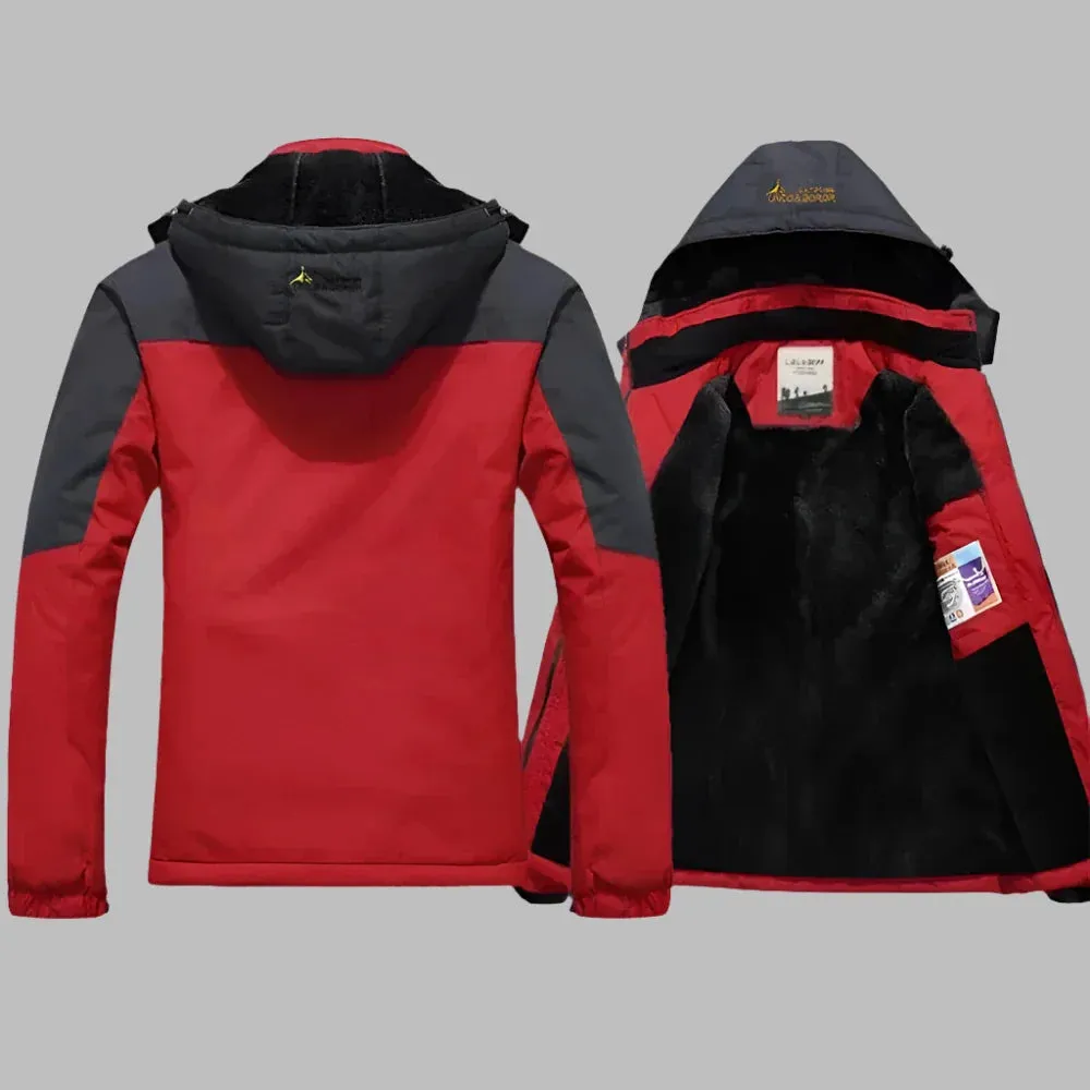 PeakPro Parka | Warmer wasserdichter Wintermantel für Herren mit Fleecefutter für Bergabenteuer