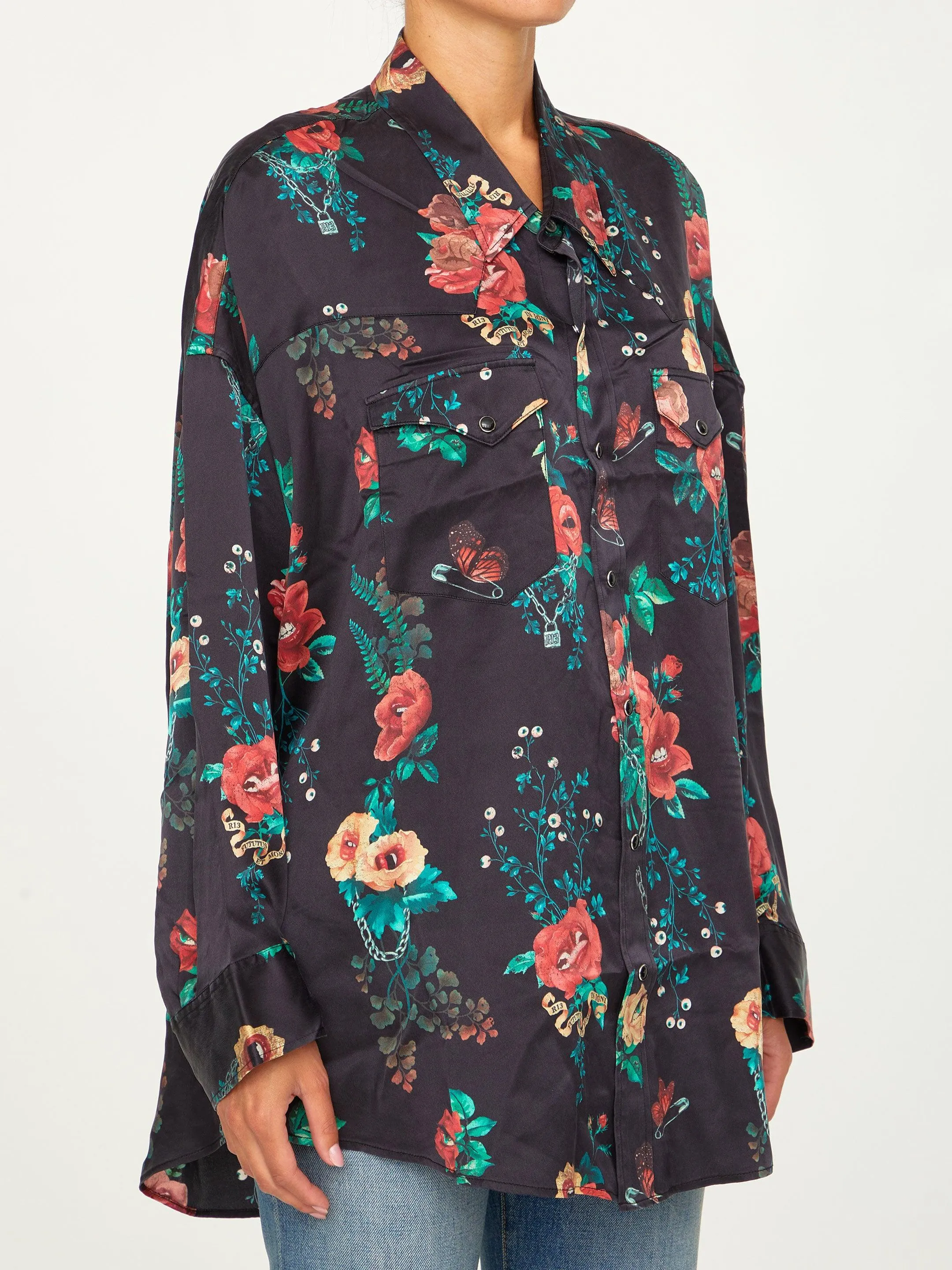 R13 Oversized Cowboy Shirt
